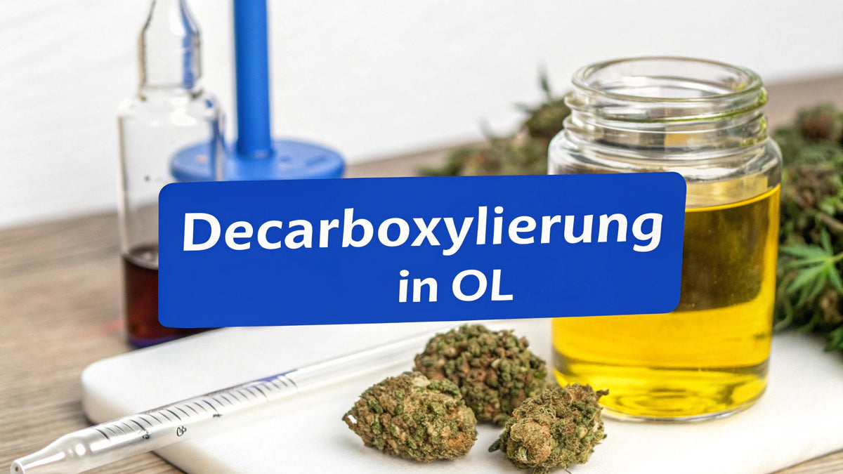 Meistere decarboxylierung in öl: Sichere Aktivierung deiner Blüten