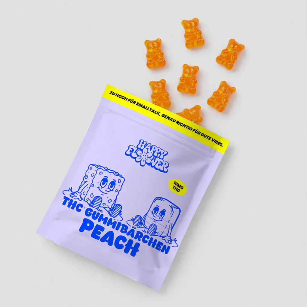THC Gummibärchen Peach – Produktdetail Ansicht
