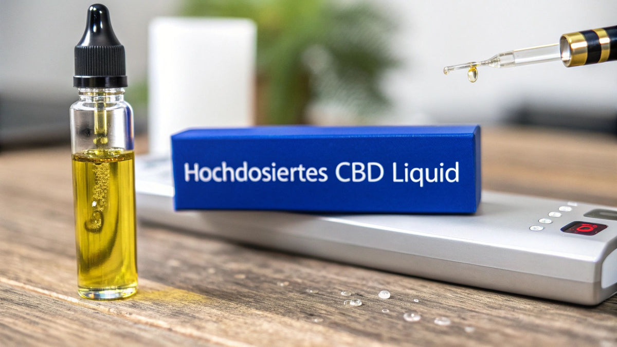 Cbd liquid hochdosiert verstehen und sicher anwenden