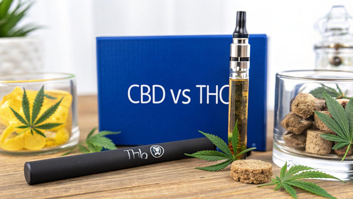 CBD vs THC Der ultimative Vergleich für Einsteiger