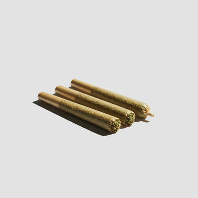 Happy Flower Pre-Roll Joint Sour Diesel mit 1 g Premium-Cannabis (THC/HHC), sorgfältig gerollt für gleichmäßigen Abbrand, diskret verpackt für schnellen Versand